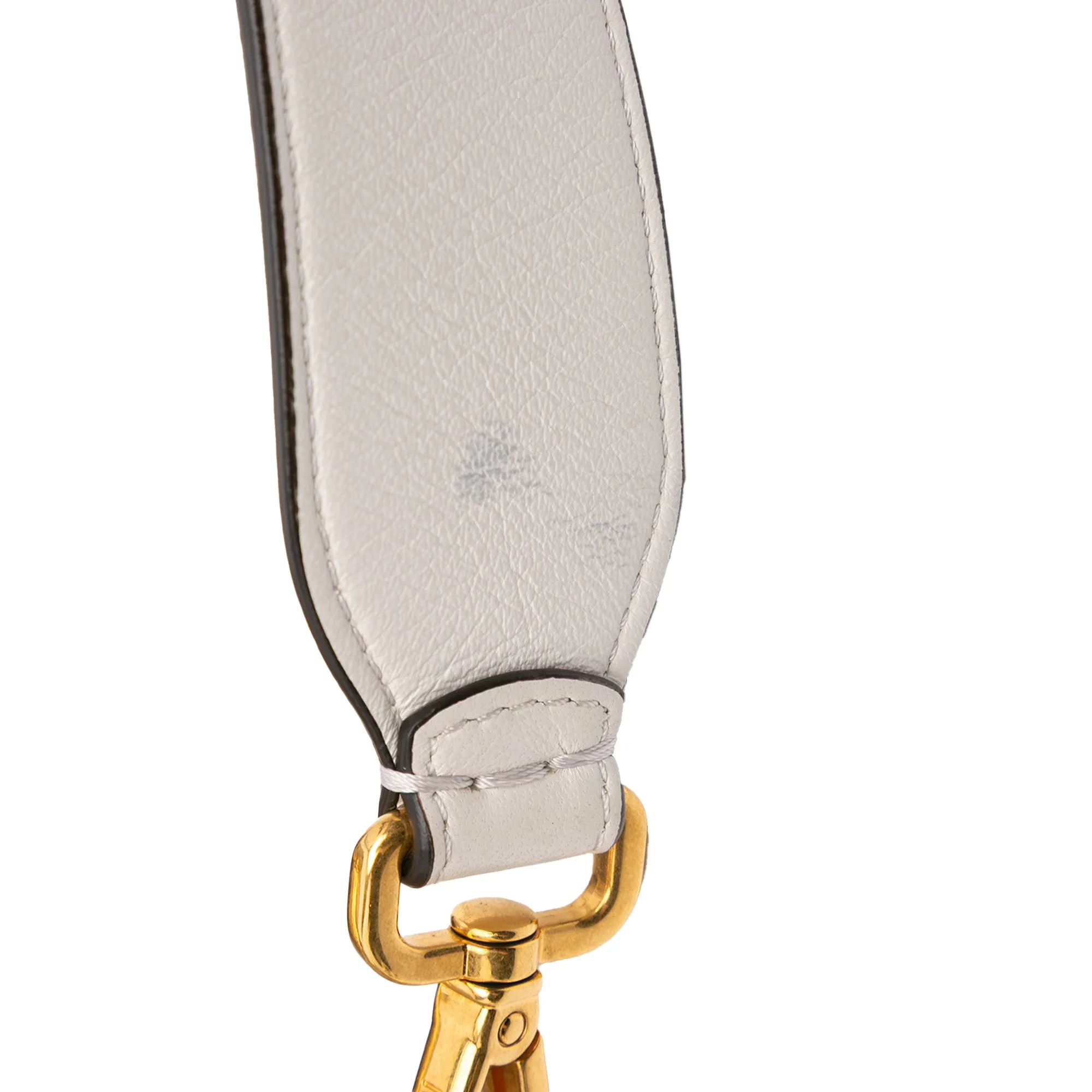 Zucca Embossed Leather Baguette Satchel
